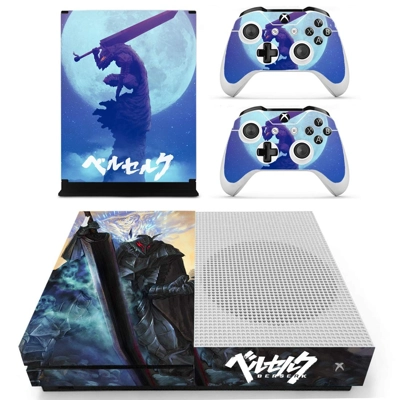 Berserk decal skin for Xbox one S Console and 2 Controllers Berserk decal skin for Xbox one S Console and 2 Controllers