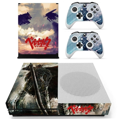 Berserk decal skin for Xbox one S Console and 2 Controllers Berserk decal skin for Xbox one S Console and 2 Controllers
