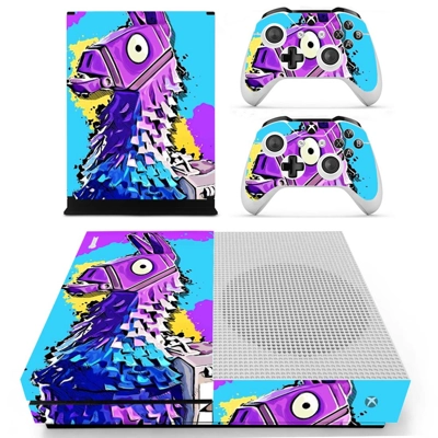 Fortnite decal skin for Xbox one S Console and 2 Controllers