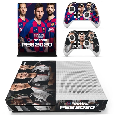 Pro Evolution Soccer 2020 decal skin for Xbox one S Console and 2 Controllers