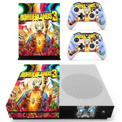 Borderlands 3 decal skin for Xbox one S Console and 2 Controllers