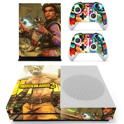 Borderlands 3 decal skin for Xbox one S Console and 2 Cont.. Borderlands 3 decal skin for Xbox one S Console and 2 Cont..