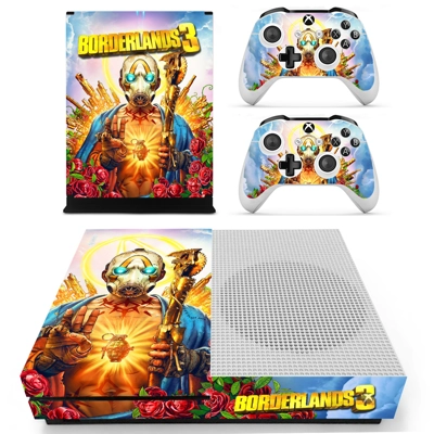 Borderlands 3 decal skin for Xbox one S Console and 2 Cont.. Borderlands 3 decal skin for Xbox one S Console and 2 Cont..
