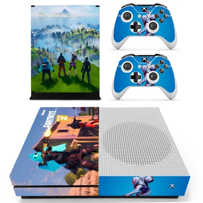 Fortnite decal skin for Xbox one S Console and 2 Controllers Fortnite decal skin for Xbox one S Console and 2 Controllers