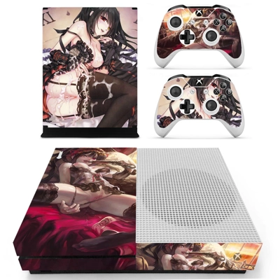 Anime decal skin for Xbox one S Console and 2 Controllers Anime decal skin for Xbox one S Console and 2 Controllers