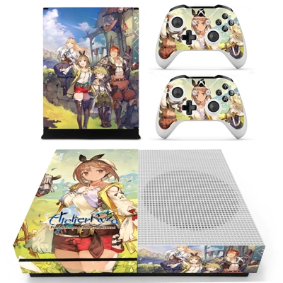 Atelier Ryza decal skin for Xbox one S Console and 2 Contr.. Atelier Ryza decal skin for Xbox one S Console and 2 Contr..