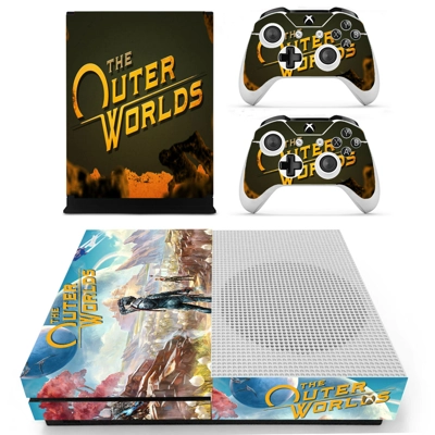 The Outer Worlds decal skin for Xbox one S Console and 2 C.. The Outer Worlds decal skin for Xbox one S Console and 2 C..