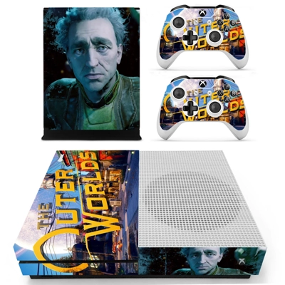The Outer Worlds decal skin for Xbox one S Console and 2 C.. The Outer Worlds decal skin for Xbox one S Console and 2 C..