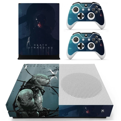 Death Stranding decal skin for Xbox one S Console and 2 Co.. Death Stranding decal skin for Xbox one S Console and 2 Co..