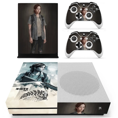 The Last of us 2 decal skin for Xbox one S Console and 2 C.. The Last of us 2 decal skin for Xbox one S Console and 2 C..