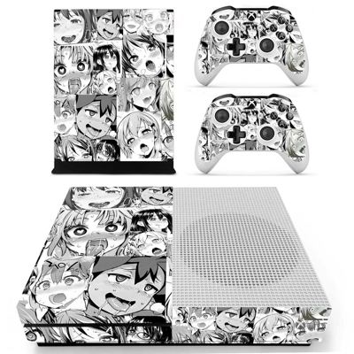 Anime Ahegao Girl decal skin for Xbox one S Console and 2 .. Anime Ahegao Girl decal skin for Xbox one S Console and 2 ..
