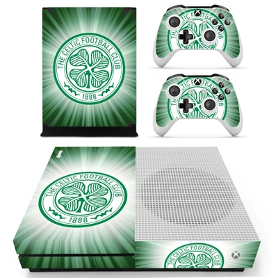The Celtic Football Club decal skin for Xbox one S Console.. The Celtic Football Club decal skin for Xbox one S Console..
