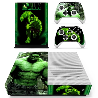 The Incredible Hulk decal skin for Xbox one S Console and .. The Incredible Hulk decal skin for Xbox one S Console and ..