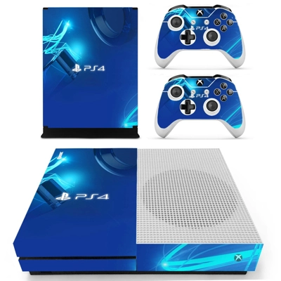 Sony Classic PS decal skin for Xbox one S Console and 2 Co.. Sony Classic PS decal skin for Xbox one S Console and 2 Co..