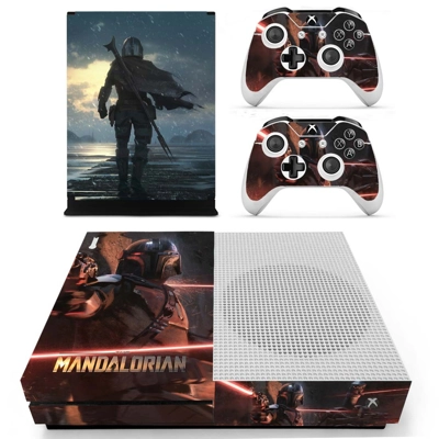 The Mandalorian decal skin for Xbox one S Console and 2 Co.. The Mandalorian decal skin for Xbox one S Console and 2 Co..