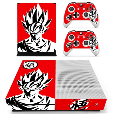 Dragon ball black and white decal skin for Xbox one S Cons.. Dragon ball black and white decal skin for Xbox one S Cons..