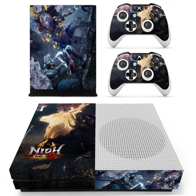 Nioh 2 decal skin for Xbox one S Console and 2 Controllers Nioh 2 decal skin for Xbox one S Console and 2 Controllers
