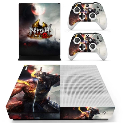 Nioh 2 decal skin for Xbox one S Console and 2 Controllers Nioh 2 decal skin for Xbox one S Console and 2 Controllers