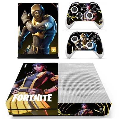 Fortnite decal skin for Xbox one S Console and 2 Controllers Fortnite decal skin for Xbox one S Console and 2 Controllers