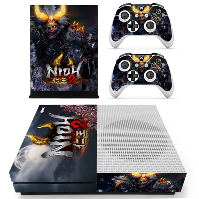 Nioh 2 decal skin for Xbox one S Console and 2 Controllers Nioh 2 decal skin for Xbox one S Console and 2 Controllers