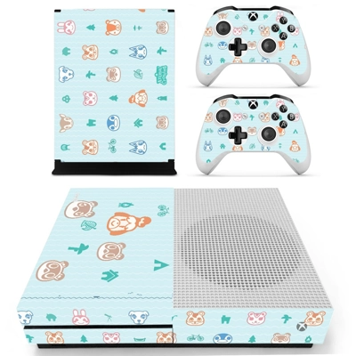 Animal Crossing decal skin for Xbox one S Console and 2 Co.. Animal Crossing decal skin for Xbox one S Console and 2 Co..