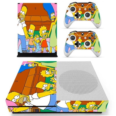 The Simpsons decal skin for Xbox one S Console and 2 Contr.. The Simpsons decal skin for Xbox one S Console and 2 Contr..
