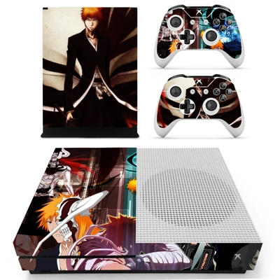 Ichigo Kurosaki decal skin for Xbox one S Console and 2 Co.. Ichigo Kurosaki decal skin for Xbox one S Console and 2 Co..