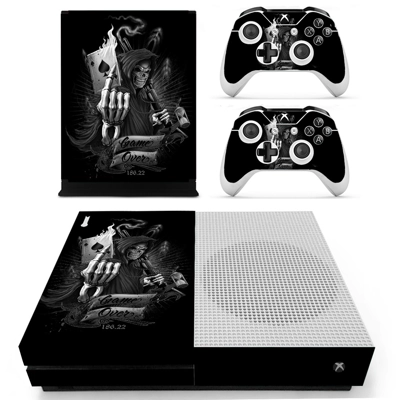 Grim Reaper decal skin for Xbox one S Console and 2 Contro.. Grim Reaper decal skin for Xbox one S Console and 2 Contro..