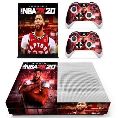 NBA 2K20 decal skin for Xbox one S Console and 2 Controllers NBA 2K20 decal skin for Xbox one S Console and 2 Controllers