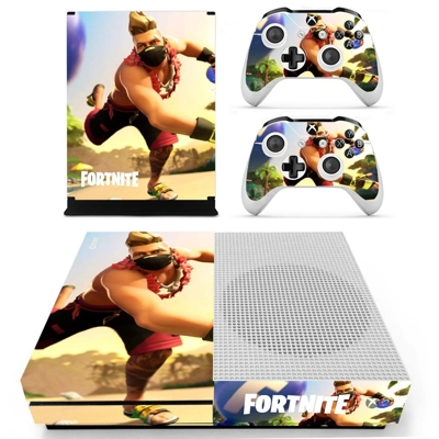 Fortnite decal skin for Xbox one S Console and 2 Controllers Fortnite decal skin for Xbox one S Console and 2 Controllers