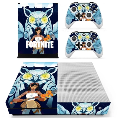 Fortnite decal skin for Xbox one S Console and 2 Controllers Fortnite decal skin for Xbox one S Console and 2 Controllers