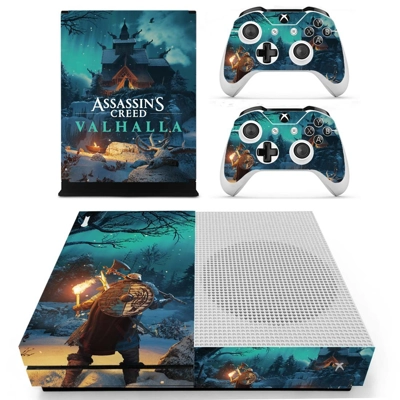 Assassin's Creed Valhalla decal skin for Xbox one S Consol.. Assassin's Creed Valhalla decal skin for Xbox one S Consol..