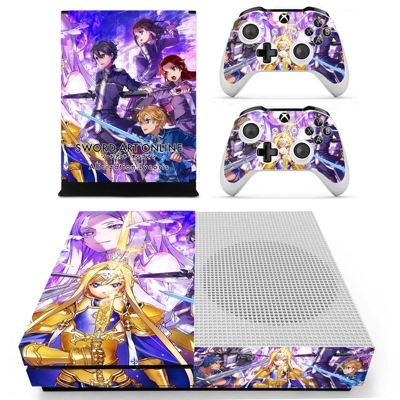 Alicization Lycoris decal skin for Xbox one S Console and 2 Controllers
