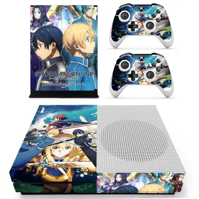 Alicization Lycoris decal skin for Xbox one S Console and 2 Controllers