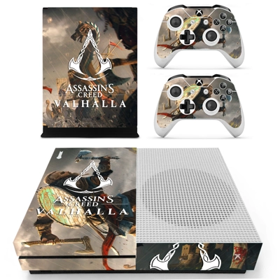 Assassins creed valhalla decal skin for Xbox one S Console.. Assassins creed valhalla decal skin for Xbox one S Console..
