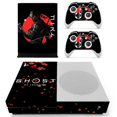 Ghost of tsushima decal skin for Xbox one S Console and 2 .. Ghost of tsushima decal skin for Xbox one S Console and 2 ..