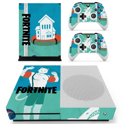 Fortnite decal skin for Xbox one S Console and 2 Controllers Fortnite decal skin for Xbox one S Console and 2 Controllers
