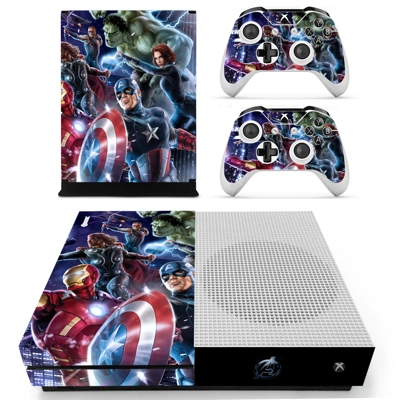 The Avengers decal skin for Xbox one S Console and 2 Contr.. The Avengers decal skin for Xbox one S Console and 2 Contr..