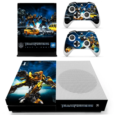 Transformers decal skin for Xbox one S Console and 2 Controllers