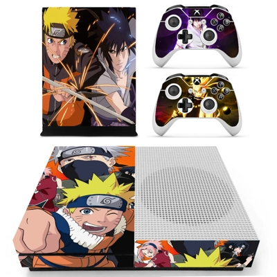 Naruto decal skin for Xbox one S Console and 2 Controllers Naruto decal skin for Xbox one S Console and 2 Controllers