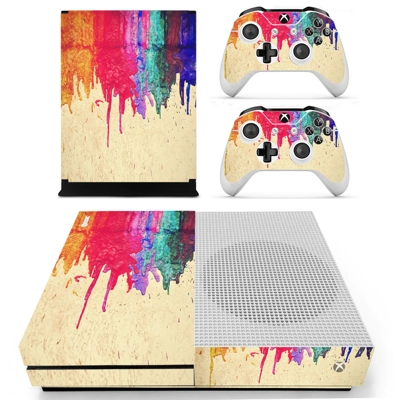 Poured Color decal skin for Xbox one S Console and 2 Contr.. Poured Color decal skin for Xbox one S Console and 2 Contr..