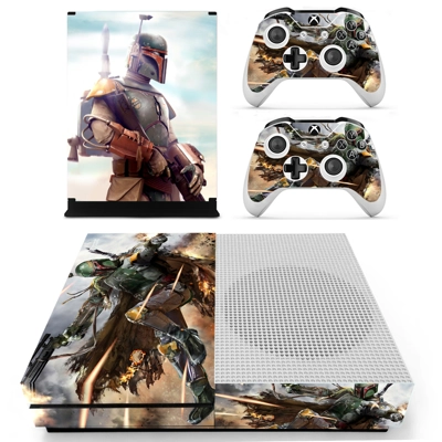 Star wars bounty hunter decal skin for Xbox one S Console .. Star wars bounty hunter decal skin for Xbox one S Console ..