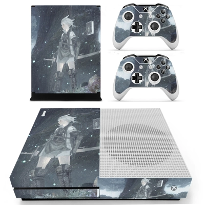 Nier replicant decal skin for Xbox one S Console and 2 Con.. Nier replicant decal skin for Xbox one S Console and 2 Con..