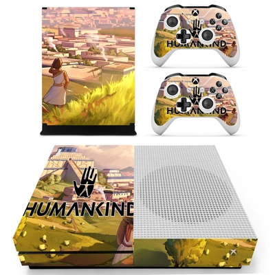 Humankind decal skin for Xbox one S Console and 2 Controll.. Humankind decal skin for Xbox one S Console and 2 Controll..