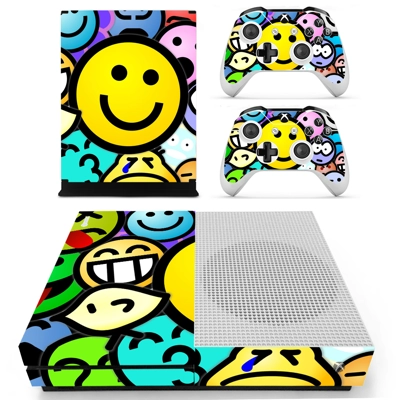 Graffiti decal skin for Xbox one S Console and 2 Controllers Graffiti decal skin for Xbox one S Console and 2 Controllers