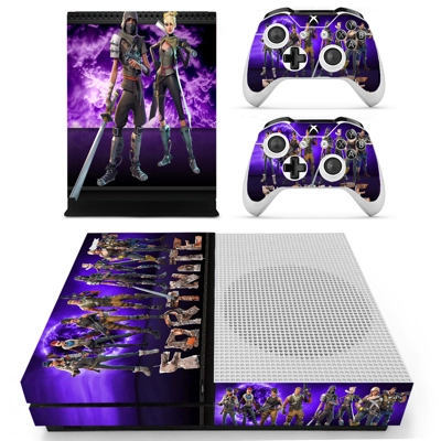 Fortnite decal skin for Xbox one S Console and 2 Controllers Fortnite decal skin for Xbox one S Console and 2 Controllers