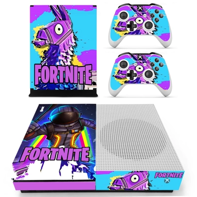 Fortnite decal skin for Xbox one S Console and 2 Controllers Fortnite decal skin for Xbox one S Console and 2 Controllers