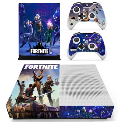 Fortnite decal skin for Xbox one S Console and 2 Controllers Fortnite decal skin for Xbox one S Console and 2 Controllers