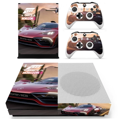 Forza Horizon 5 decal skin for Xbox one S Console and 2 Co.. Forza Horizon 5 decal skin for Xbox one S Console and 2 Co..