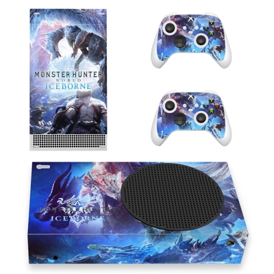MHW Iceborne decal skin for Xbox Series S Console and 2 Co.. MHW Iceborne decal skin for Xbox Series S Console and 2 Co..